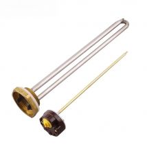 Electric Water Heater with Probe Immersion Heating Element U Type Tube Screw Plug Heater 220v 1000W 1500W 2000w