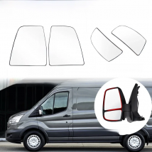 Side Rearview Mirror  Heating Glass Door Wing Mirrors Heater Fit For Ford Transit MK8 2014 2015-2020 Tourneo150 250 350 Anti-fog