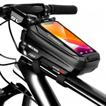 WILD MAN X2 Bicycle Bag EVA Hard Shell Waterproof Touch Screen High Capacity Road Bike Mountain Bike Anti-vibration Cycling