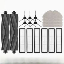 For Dreame D9 Max Gen2 Robot Vacuum Accessories Parts Rubber Main Side Brushes Mop Cloths HEPA Filters Replacement Parts