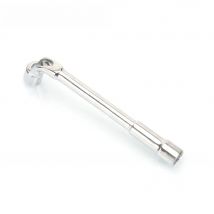 11mm L Type Angled Socket Wrench Spanner With Thru Hole, Chome Vanadium