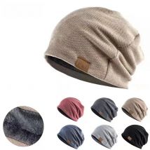 New Adult Men Women Winter Beanies Skullies Warm Fashion Letter Hats Bone Soft Comfortable Colors Beauty Bonnet Casual Gorras