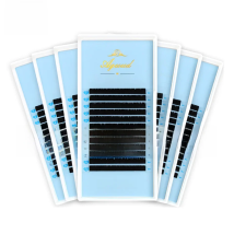 AGUUD 20Trays/Lot Individual Eyelash Extension Natural Soft Russian Volume Lash Extension Supplies Wholesale Lashes Makeup Cilio
