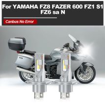 LED Motorrad Scheinwerfer 20000LM H4 Motorrad Scheinwerfer 12 V Hallo Lo Lampe Moto Lampe 12 V Für Yamaha FZ8 FAZER 600 FZ1 S1 FZ6 sa N