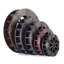 DIY Garden Plastic Water Wheel 17CM 22CM 27CM 31CM 40CM China Fengshui Wheel With Shaft Rockery Running Water Drive Landscape