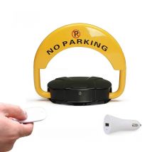 With automatic sensor with 2 remote folding safety parking lock barrier guard column with lock and bolt