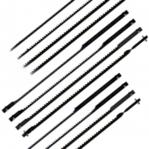 12pcs 4" 105mm Pinned Scroll Saw Blade for Dremel MS20 Moto Saw Metal Plastic Wood Fine Cutting Woodworking Tools Accessories