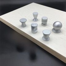 KK&FING 1 PCS Aluminum Alloy Silver Cabinet Handles Wardrobe Dresser Drawer Knobs Kitchen Cupboard Door Pulls Furniture Hardware