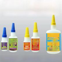 General Purpose Thin Medium Thick Liquid Super Glue Premium CA Adhesive Quick-Bonding for PVC Wood Metal Plastic and More