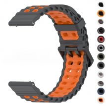 22mm 24mm Silicone Strap For Suunto 9 Baro 7 D5 Spartan Sport Wrist HR Smart Watch Band Breathable Bracelet Wristband Watchband