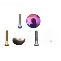 Bicycle Stem Top Cap Aluminum Alloy Rainbow Color MTB Bike Stem Headset Cover Cycling Accessories For 28.6mm Fork Head Tube