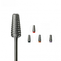 HYTOOS 5 in 1 Cross Cut Bits 3/32 Manicure Burr Electric Nail Drill Carbide Nail Bit Nails Accessories Tools