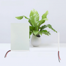SUNICE Electronic PDLC Smart Film10cmX10cm Sample PDLC Switchable Smart Film Electric Smart Glass Film for Home/office Privacy