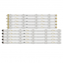 New 10 PCS/set LED backlight strip V5DU-400DCA-R1 V5DU-400DCB-R1 S_5u75_40_FL_R05 L04 for samsung UN40JU6700 BN96-34792A 34791A