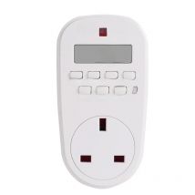 UK Plug British Outlet 7 Days Weekly Programmable Digital Plug Socket Timer Switch Time Relay Wall Clock Power AC 230V 220V 50Hz