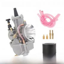 PWK Motorcycle Carburetor Power Injection For Racing Flat Side OKO Mikuni ATV Yamaha Universal Carburetor 21 24 26 28 30 32 34mm