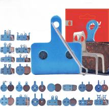 MOTSUV 4 Pairs Bicycle Anti-frost copper fiber wire Disc Brake Pads For Avid Elixir R/CR/CR-MAG/E1/3/5/7/9 Sram X0 XX DB1/3/5