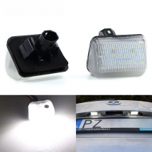 2pcs Canbus White LED License Plate Lights For Mazda CX-7 CX7 2007 2008 2009 2010 2012 CX-5 CX5 2013 2014 Number Plate Lamp