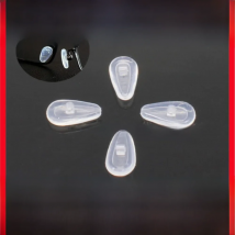 100pieces= 50pairs Free Shipping High Quality Glasses Eyeglasses Silicone Air nose pads Super Light Soft