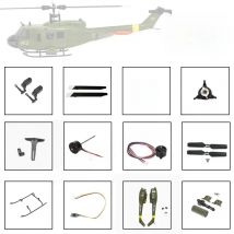 yuxiang F07 1/34 Uh-1 Dual Brushless Helicopter  All spare part Motor Servo  Rotor Housing Fuselage