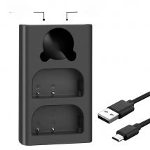 DMW-BLF19E BLF19E BLF19 LED USB Dual Battery Charger for Panasonic DMW-BLF19 Lumix DC-G9 DC-GH5 DMC-GH3 DMC-GH3K DMC-GH4 DMC-GH4