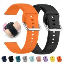 Sports Silicone 20mm 22mm Watch Strap For Garmin Venu 3 Band Forerunner 265 255 Music Vivoactive 4 For Garmin Venu Sq 2 Bracelet