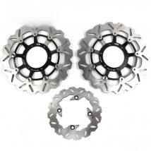 Arashi 1 Set Front Rotors Rear Brake Disc For HONDA CBR1000RR CBR1000 2004 2005 / CBR600RR 2003-2015 CBR600 2006 2007 2008 2009