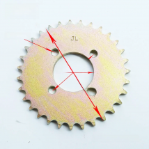 31 Teeth Sprocket Fit For 530# Chain ATV Jinling 250cc 300cc parts EEC JLA-21B JLA-931E Pit Dirt Bike Motorcycle