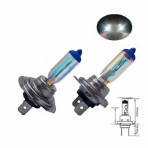 2 PCS H7 12V55W Rainbow Blue Plasma Px26d Car Quartz Halogen Bulb Fog Lamp Automobile Headlamp