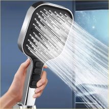 Large Shower Head 7 Modes Adjustable Shower Head Bathroom High-pressure Water-saving Shower Mixer Nozzles Bathroom Accessories
