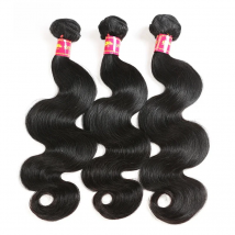 Ali Queen Hair Brazilian Body Wave Raw Virgin Hair Weaving Natural Color 8-34 inches 3/4Pcs 100% Human Hair Weave Bundles