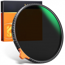 K&F Concept Nano-X Series 82mm Variable ND Filter ND2-ND400 (9 Stops) Lens Filter with 28-Layer Coated Waterproof Anti-scratch