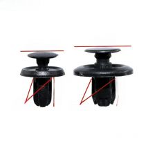 20Pcs Car Bumper Fender Under Guard Lining Push-in Plastic Fastener Clip For Mitsubishi Outlander Lancer ASX