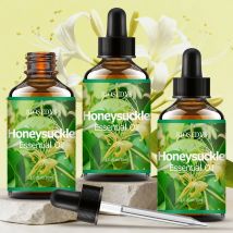 Ätherisches Geißblattöl verfügt über einen erfrischenden Blumenduft und eignet sich für Aromatherapie und Körpermassage.