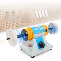 Tabletop Polishing Machine 320W Motor Corded Electric Adjustable Speed 800-10000RPM for DIY Grinding