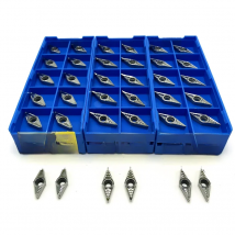VCGT110302 VCGT110304 VCGT110308 AK H01 Aluminum Inserts Metal Wood Turning Tools CNC Turning Inserts Copper Aluminum Tools