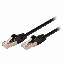 Nedis Cable de Red CAT5e SF/UTP  RJ45 Macho - RJ45 Macho  0,5 m  Negro NE550676869