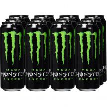 Caja 12 unidades Monster MEGA 558ml (NUEVO FORMATO)
