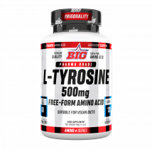 L-TYROSINE 500MG (120CAPS) - Big | Tirosina | Aumenta el estado de ánimo | Disminuye la fatiga