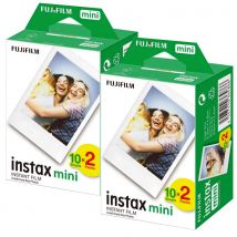 PACK PELÍCULA INSTAX MINI. PACK 40, 60 y 80 Fotos. Película fotográfica instantánea-FUJIFILM-INSTAX MINI-