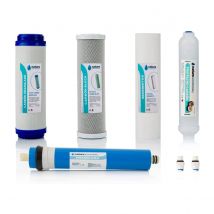 NATURE WATER PROFESSIONALS PACK 4 FILTROS OSMOSIS INVERSA Y MEMBRANA 75GPD