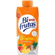 Caja 18 unidades Bifrutas Tropical Brick 330ml