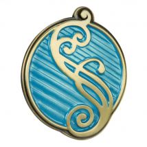 Wicked: Insignia de la Universidad Shiz - La Colección Noble, Metal, No es una piedra preciosa