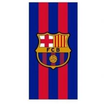 Toalla Playa Piscina Infantil FC Barcelona 70x140cm de microfibra para niños