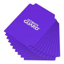 Ultimate guard card dividers tarjetas separadoras para cartas tamaño estándar violeta (10)
