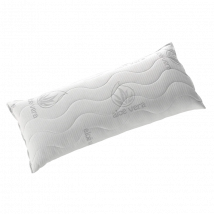 Todocama - Almohada viscoelástica de copos núcleo tejido Strech aloe vera Firmeza Media-Alta