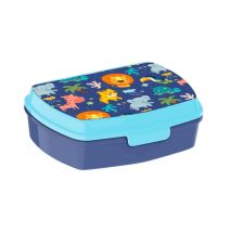 Sandwichera Infantil Kids Licensing 'Into The Jungle' Azul - 18 Cm