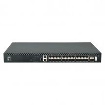 Switch LevelOne 26x GE XQS-3126 2x40/100GbE 48,3 cm 185W 24xPoE