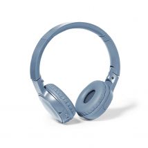 DAM. Cascos Bluetooth y cable Jack 3,5 mm. Manos libres, FM,micro SD. Batería 200 mAh 16,3x19x7 cm.