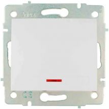 Conmutador/interruptor luminoso 10ax 250v s.europa solera erp02ilqc